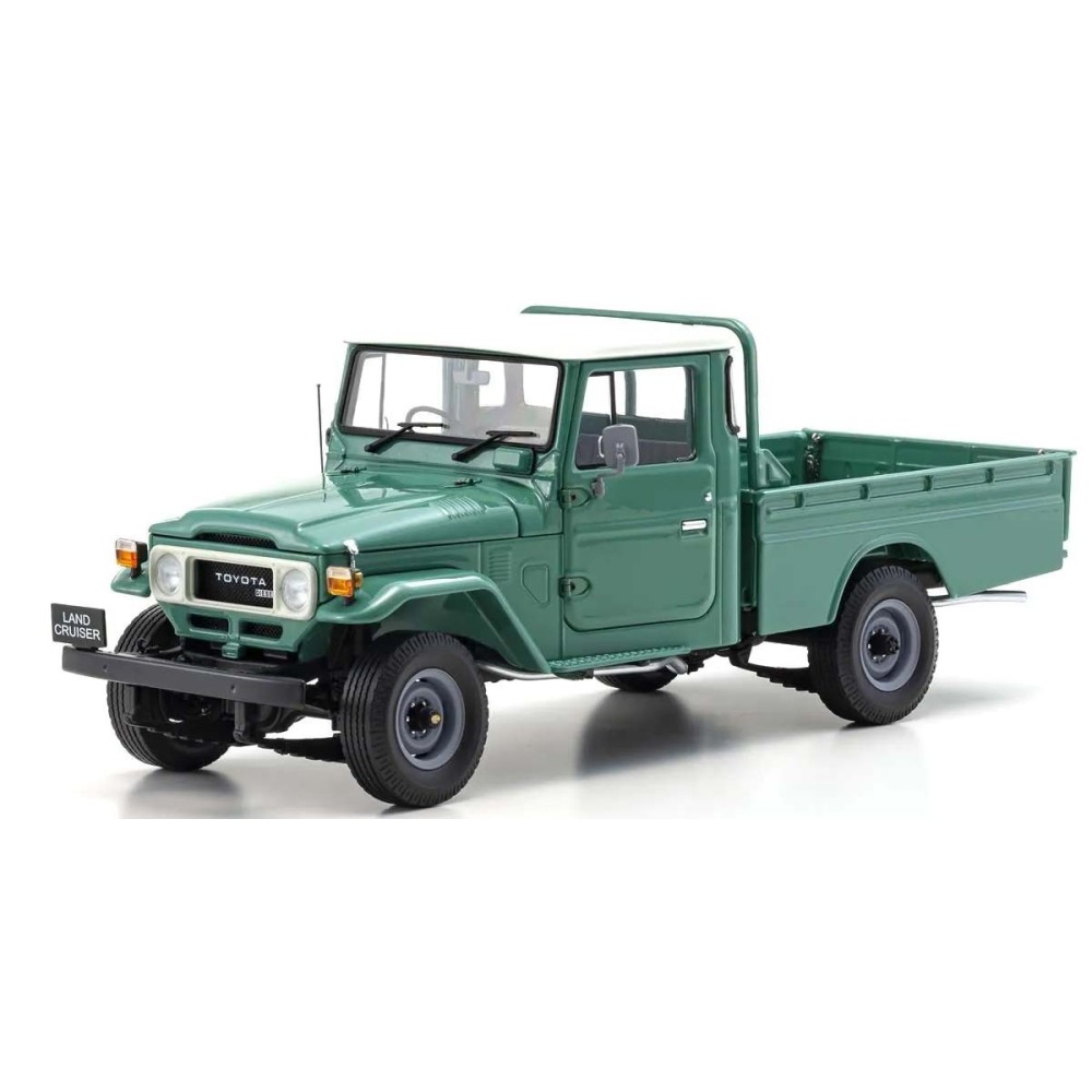 Kyosho 1:18 Toyota Land Cruiser 40 Pick Up 1980 Fashion Green KS08958FG