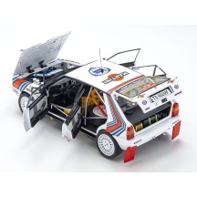 Kyosho 1:18 Lancia Delta HF 4WD Monte Carlo 1987 Team Martini Nr.6 KS08960A