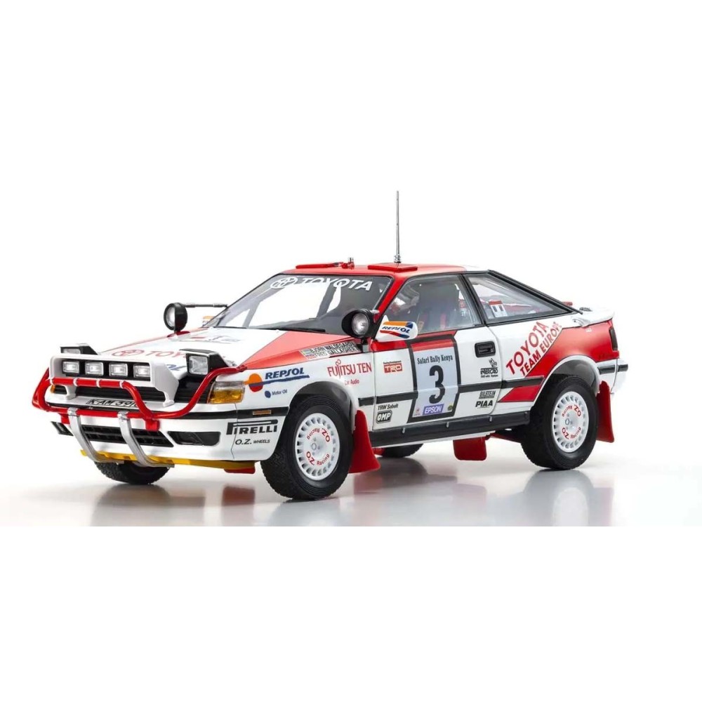 Kyosho 1:18 Toyota Celica GT-Four B.Waldegard Winner Safari 1990 Nr.3 KS08961A Kyosho 1:18 Toyota Celica GT-Four B.Waldegard Winner Safari 1990 Nr.3 KS08961A