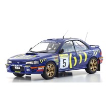 Kyosho 1:18 Subaru Impreza Carlos Sainz Winner Monte Carlo 1995 Nr.5 KS08962B