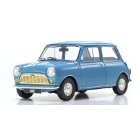 Kyosho 1:18 Morris Mini Minor Clipper Blue KS08964BL