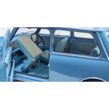 Kyosho 1:18 Morris Mini Minor Clipper Blue KS08964BL
