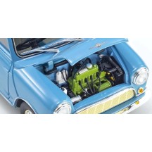 Kyosho 1:18 Morris Mini Minor Clipper Blue KS08964BL