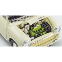 Kyosho 1:18 Morris Mini Minor Old English White KS08964W