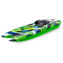 Traxxas DCM M41 Catamaran 40in VXL Brushless TSM - Green TRX57046-4GRNR