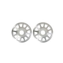 Centros de llanta Traxxas Method 703 Beadlock de aluminio 6061-T6 color plata – TRX10274-SLVR