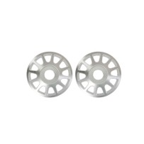 Centros de llanta Traxxas Method 703 Beadlock de aluminio 6061-T6 color plata – TRX10274-SLVR