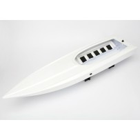 Casco spartan blanco sin gráficos completamente ensamblado Traxxas TRX5711X