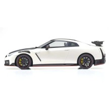 Kyosho 1:18 Resin Samurai Collection Nissan GT-R Nismo 2024 SP White KSR18061W