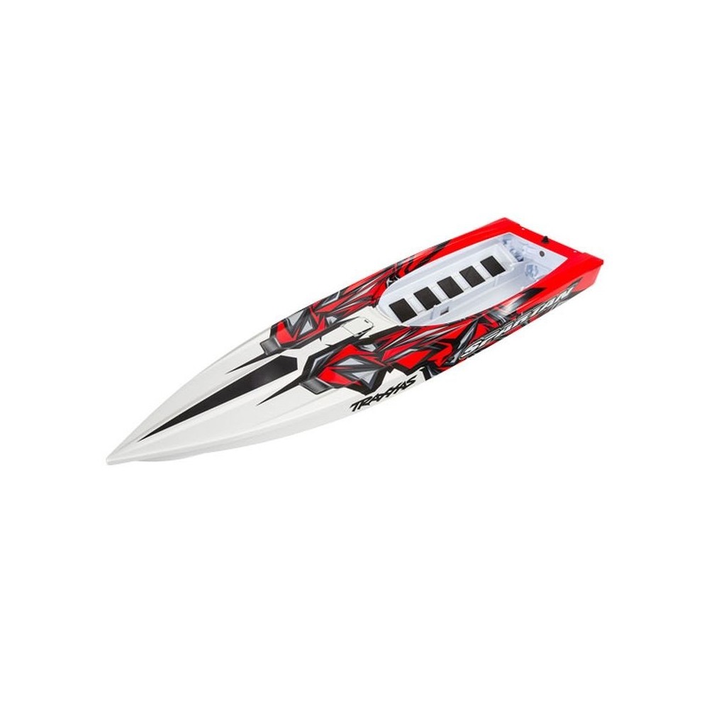 Traxxas Hull spartan red-x graphics TRX5718R Traxxas Hull spartan red-x graphics TRX5718R