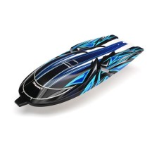 Cubierta casco spartan azul con gráficos Traxxas TRX5719
