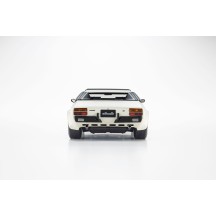 Kyosho 1:18 Resin Samurai Collection Lamborghini Silhouette Blanca KSR18513W