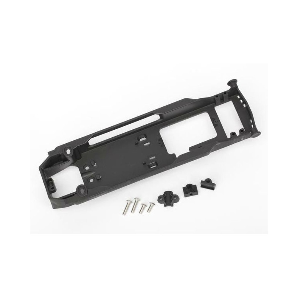 Bandeja radio receptora con retenes 2 tubo relleno y abrazadera 4x Traxxas TRX5724R Bandeja radio receptora con retenes 2 tubo relleno y abrazadera 4x Traxxas TRX5724R