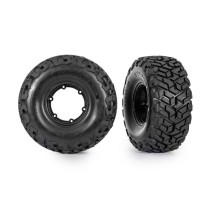 Ruedas Traxxas Maxx negras montadas y pegadas (izquierda + derecha) – TRX10275