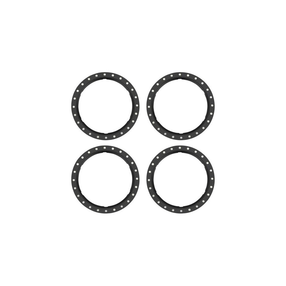 Anillos Beadlock Traxxas negro TRX10276-BLK
