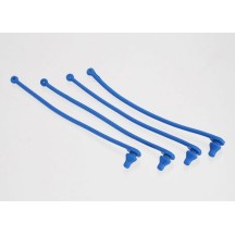 Traxxas Body clip retainer blue (4) TRX5751