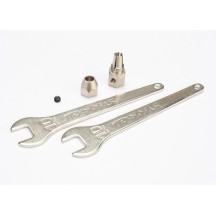 Acoplador de motor tipo collet de acero inoxidable con fijarroscas Traxxas TRX5761