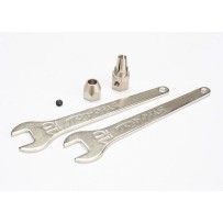 Acoplador de motor tipo collet de acero inoxidable con fijarroscas Traxxas TRX5761
