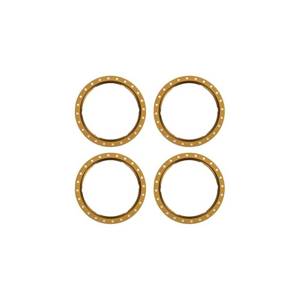 Traxxas Beadlock rings bronze (machined aluminum) (4) TRX10276-BRNZ Traxxas Beadlock rings bronze (machined aluminum) (4) TRX10276-BRNZ