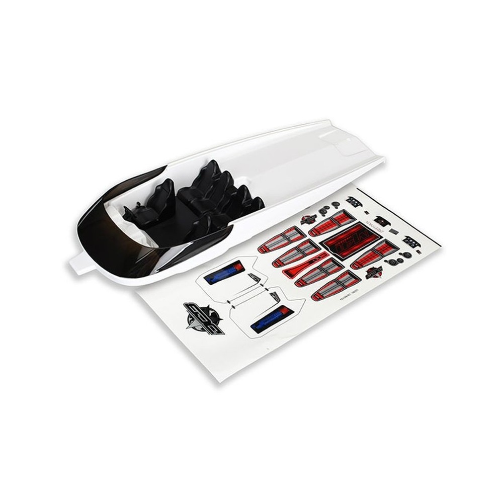 Traxxas Hatch dcb m41 white (no graphics) TRX5765 Traxxas Hatch dcb m41 white (no graphics) TRX5765