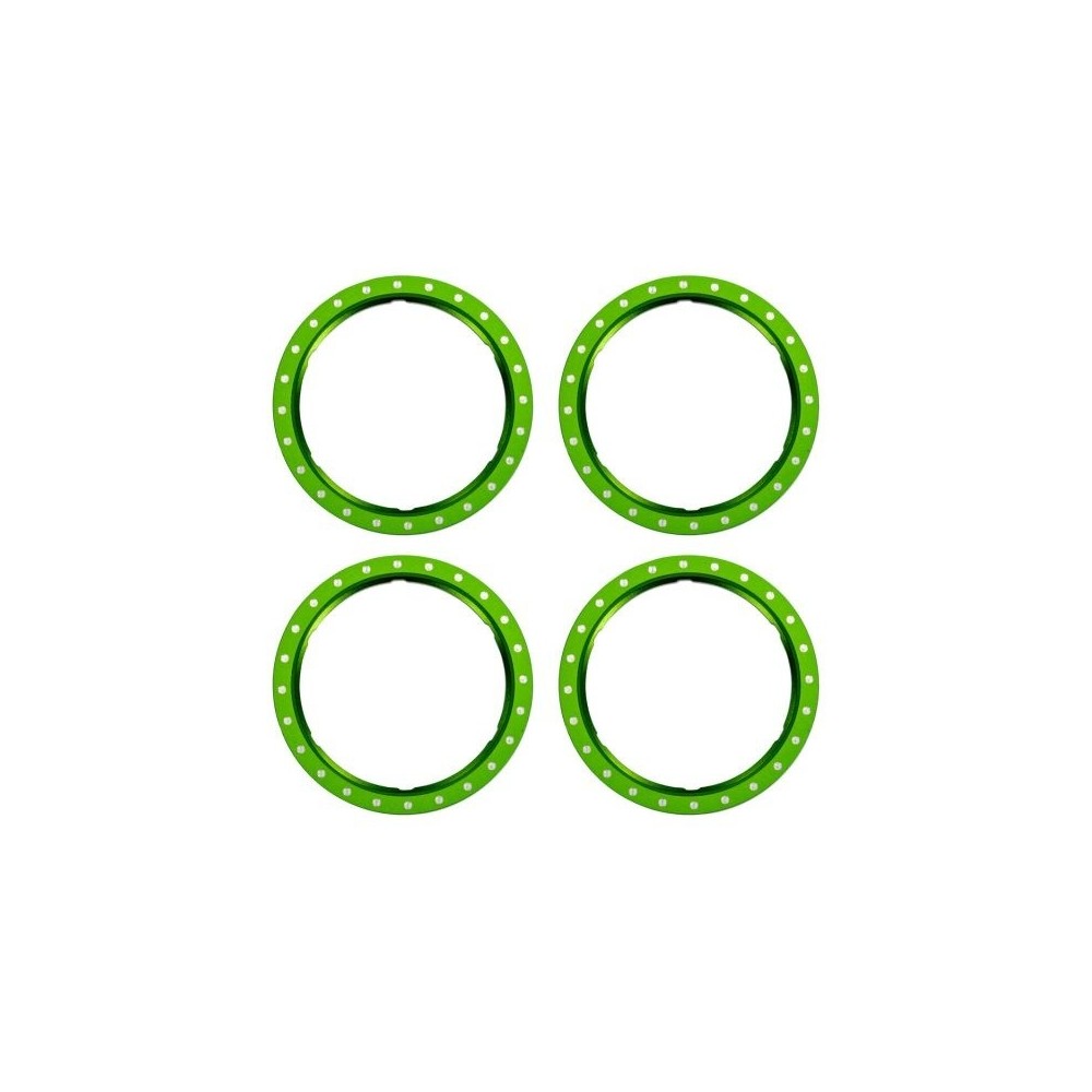 Anillos Beadlock Traxxas verde TRX10276-GRN Anillos Beadlock Traxxas verde TRX10276-GRN