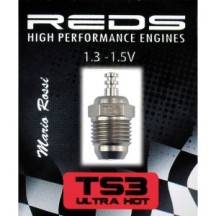 GLOW PLUG TS3 ULTRA HOT TURBO SPECIAL OFFROAD - JAPAN REDTS3