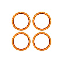 Anillos Beadlock Traxxas naranja TRX10276-ORNG