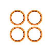 Anillos Beadlock Traxxas naranja TRX10276-ORNG