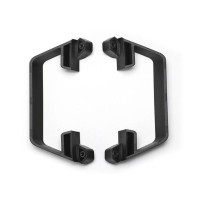 Protectores laterales bajo CG negro Traxxas TRX5833
