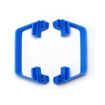 Protectores laterales bajo CG azul Traxxas TRX5833A