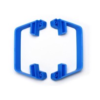 Protectores laterales bajo CG azul Traxxas TRX5833A
