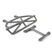 Parachoques trasero soporte negro Traxxas TRX5836