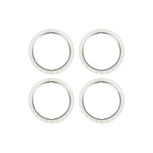 Anillos Beadlock Traxxas plata TRX10276-SLVR