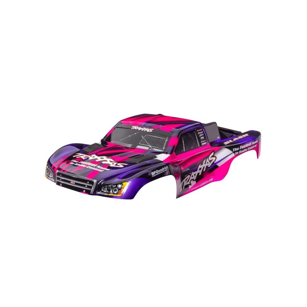 Carrocería Traxxas Slash 2WD / Slash VXL / Slash 4x4 rosa y púrpura – TRX5851-PINK Carrocería Traxxas Slash 2WD / Slash VXL / Slash 4x4 rosa y púrpura – TRX5851-PINK
