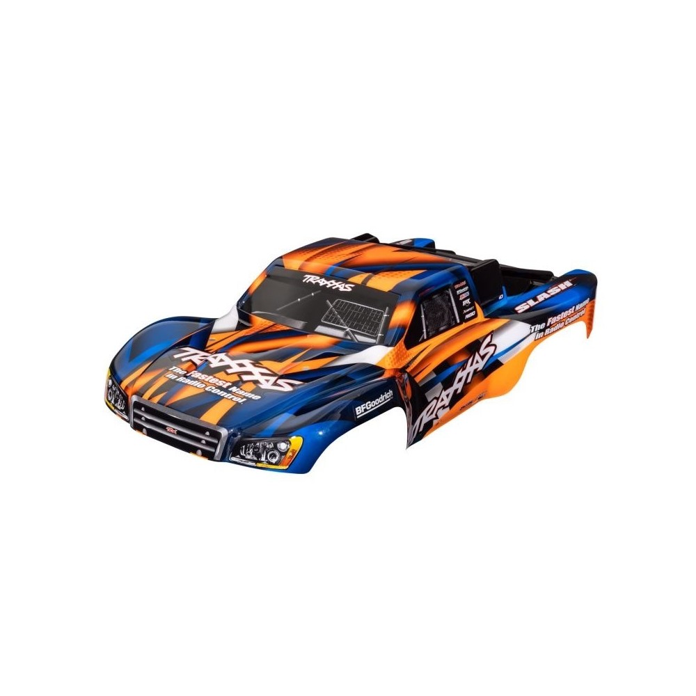 Carrocería Slash 2WD naranja y azul Traxxas TRX5851T Carrocería Slash 2WD naranja y azul Traxxas TRX5851T