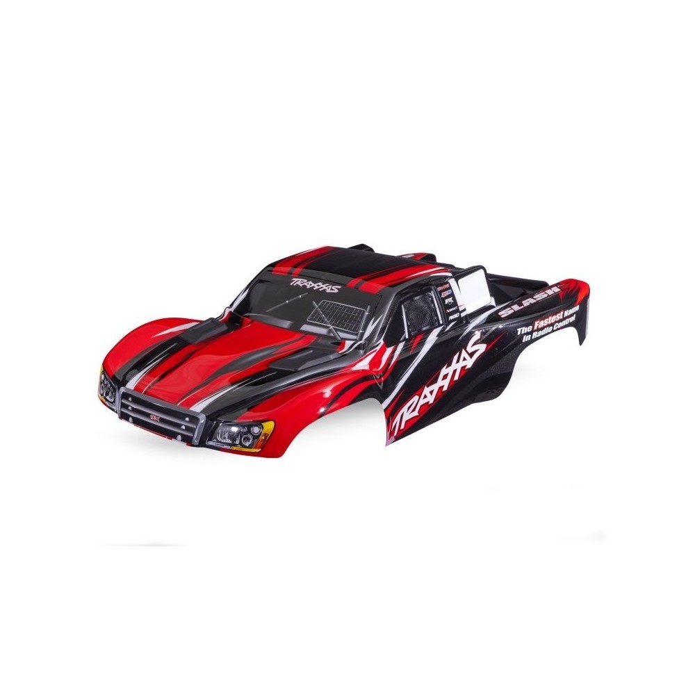 Carrocería Slash roja pintada Traxxas TRX5855-RED Carrocería Slash roja pintada Traxxas TRX5855-RED