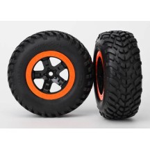 Ruedas SCT compuesto S1 negro Traxxas TRX5863R