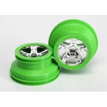 Ruedas SCT cromo verde Traxxas TRX5866