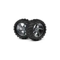 Maverick 1/18 monster truck wheel and tyre assembly MV28055