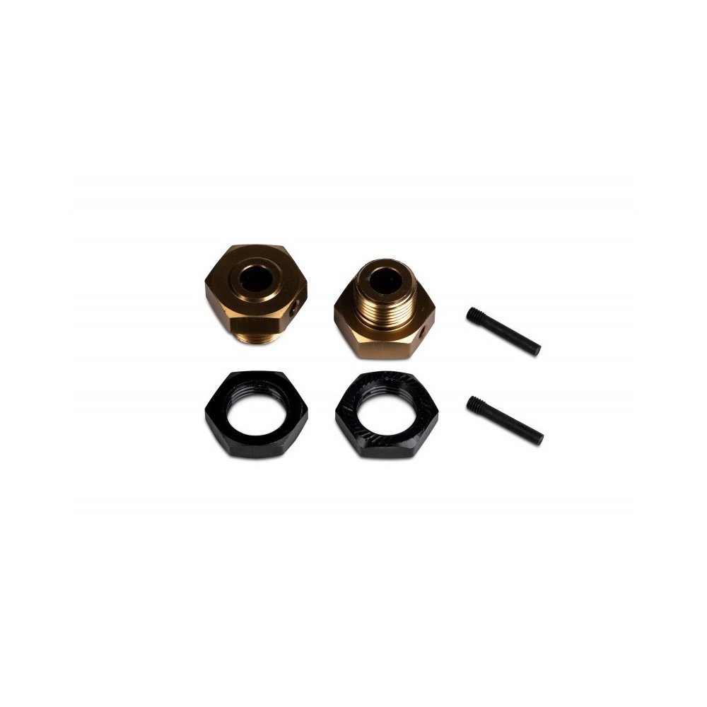 Maverick Aluminum 17mm hex hub set MV150339 Maverick Aluminum 17mm hex hub set MV150339
