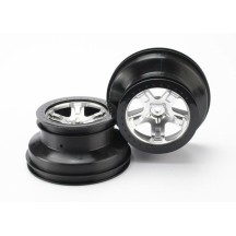 Llantas SCT cromo satinado negro Traxxas TRX5872X