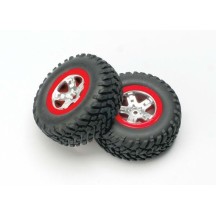 Ruedas SCT cromo satinado trasera Traxxas TRX5873A