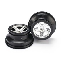 Llantas SCT cromo satinado negro Traxxas TRX5874X