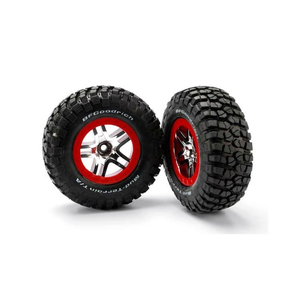 Ruedas SCT radios divididos S1 ultra blando Traxxas TRX5877R Ruedas SCT radios divididos S1 ultra blando Traxxas TRX5877R