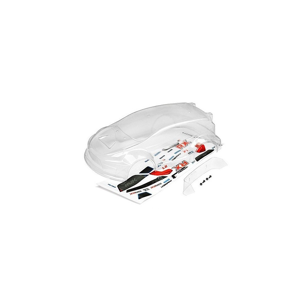 Maverick Clear rally body with decals MV28076