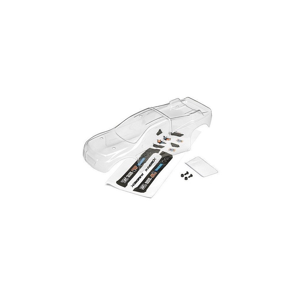 Maverick Clear truggy body with decals MV28071