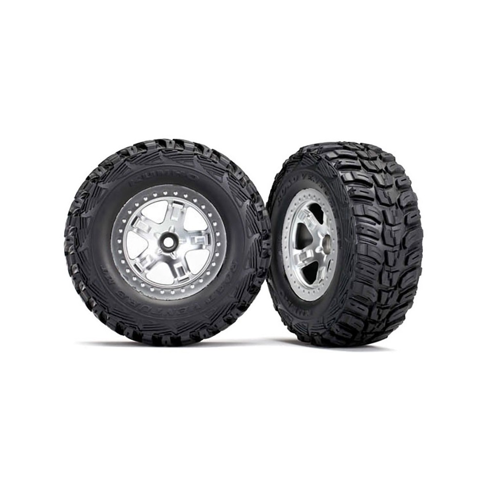 Ruedas SCT cromadas satinadas Beadlock Traxxas TRX5881X Ruedas SCT cromadas satinadas Beadlock Traxxas TRX5881X