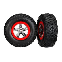 Ruedas short course cromadas TSM Traxxas TRX5887