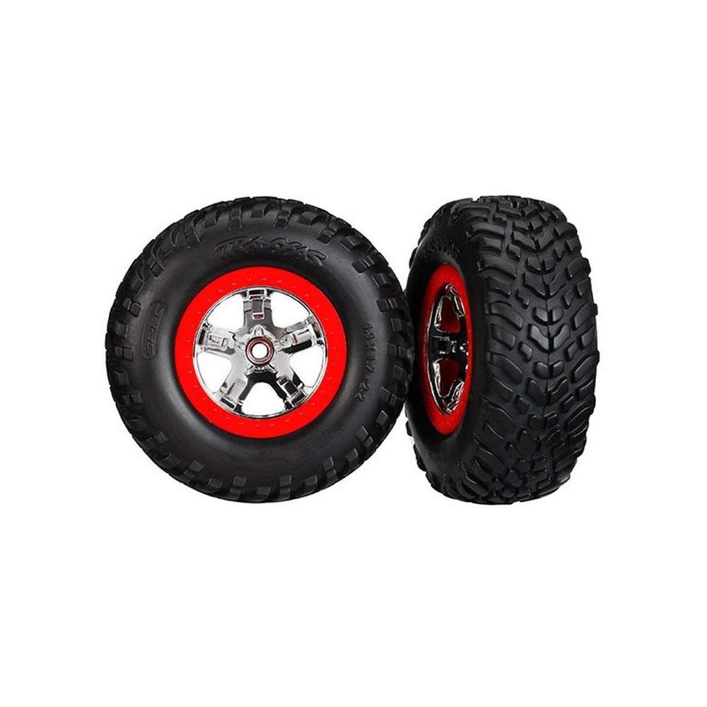 Ruedas short course cromo S1 Traxxas TRX5887R Ruedas short course cromo S1 Traxxas TRX5887R