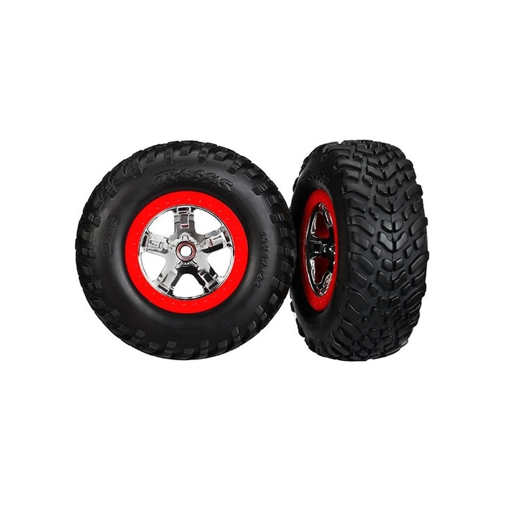 Ruedas short course cromo frontal 2WD Traxxas TRX5888